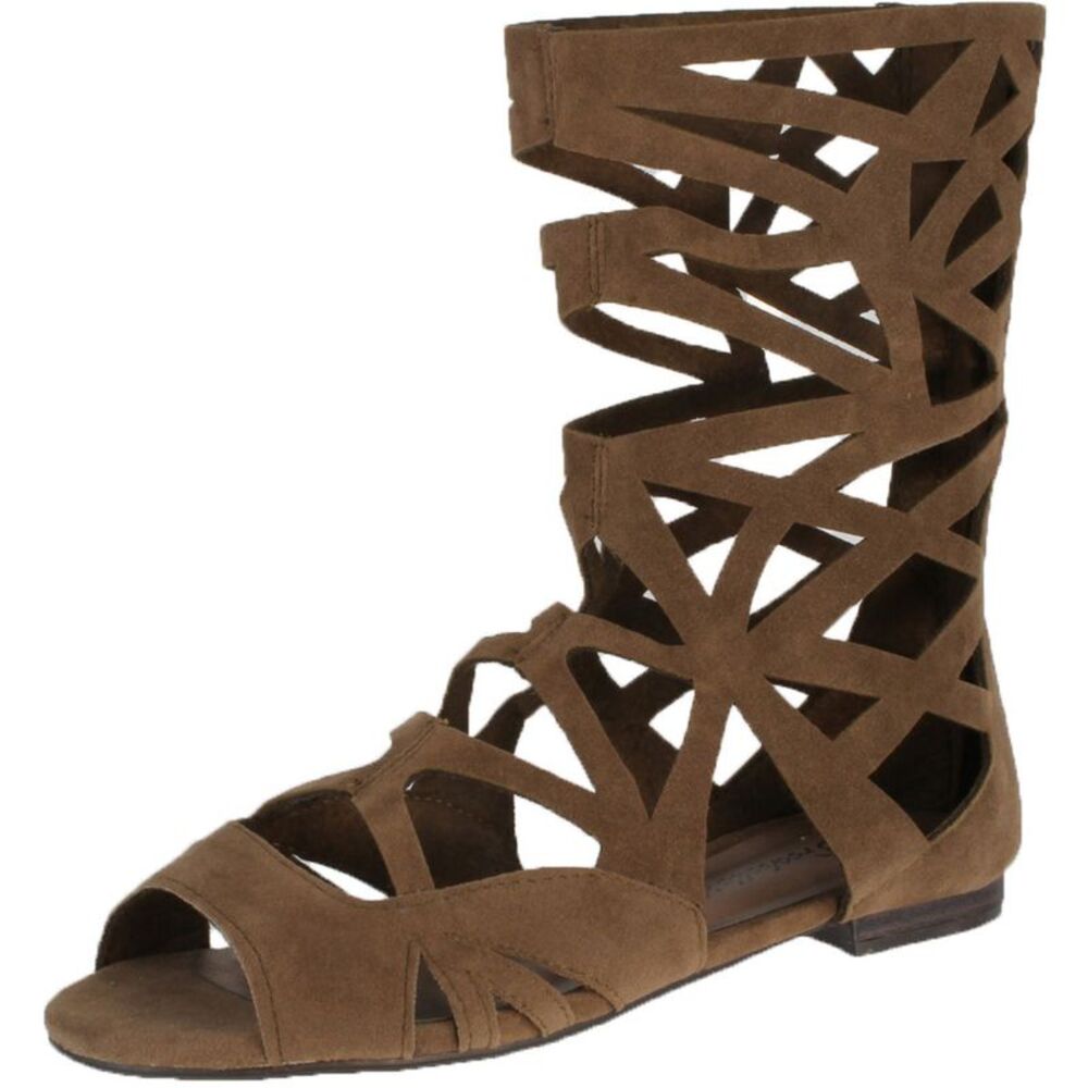 Breckelles Solo-04 Taupe Womens sandals 6.5 NEW
